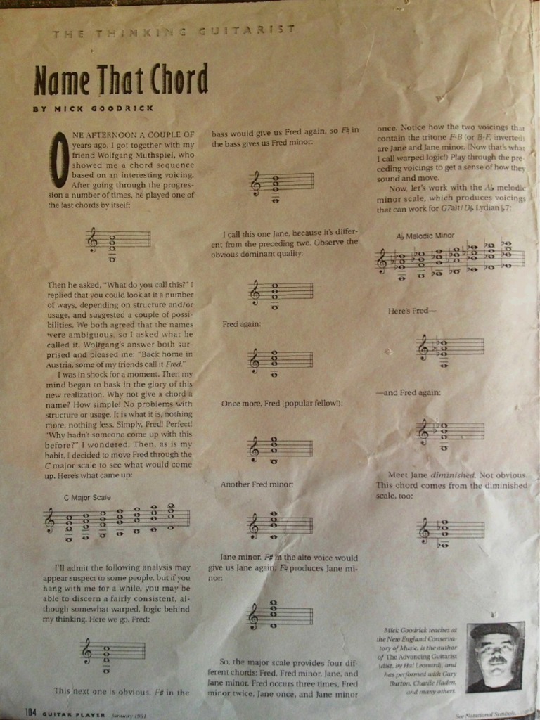 Mick Goodrick Thinking Guitarist PDF