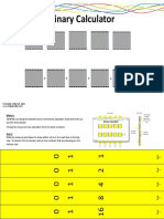 Binary Calculator: © Nichola Wilkin Ltd. 2015