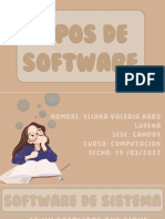 Tipos de Software