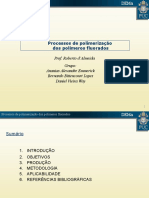 Apresentação Polímeros Fluorados