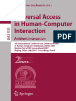 2007 Book UniversalAccessInHuman-Compute