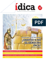 Jurídica 351 (Existió o no el derecho inca) (1)