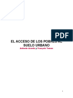 El Acceso de Los Pobres Al _suelo Urbano