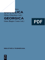 (Bibliotheca Scriptorum Graecorum Et Romanorum Teubneriana) Publius Vergilius Maro (Virgil)_ Silvia Ottaviano, Gian B. Conte - Bucolica Et Georgica-Walter de Gruyter (2013)