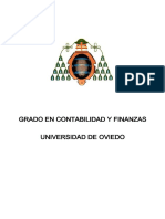 Memoria de Verificación - Grado en Contabilidad y Finanzas