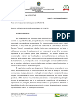 OFÍCIO Nº 045-2022 - Portal HS Solicitação de Retratação