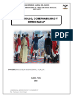 Desarrollo, Gob y Democracia Libro Completo