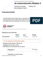 Cuestionario de Autoevaluación Módulo 3 - PSICOLOGIA DEL DESARROLLO I