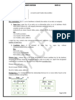 Data Base Management System Unit-Ii