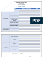 Formato Plan de Trabajo en Lo Individual MEEP