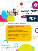 Alimentación y Adolescencia