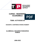 EJERCICIOS Ingeniería Económica