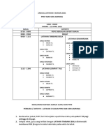 Jadual Latihan Esukan