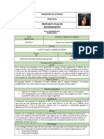 Propuesta Plan de Mejoramiento Ing Sistemas