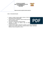 Atribuições do Chefe da Seção de Apoio Logístico do 5o Grupamento de Bombeiros Militar de Santana