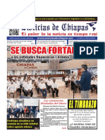 Periódico Noticias de Chiapas, Edición Virtual Jueves 28 de Abril de 2022