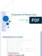 Properties of Fluids-Cont.: Ecture