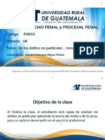 Clase 8 Derecho Penal y Procesal Penal URG 2022 Delitos en Particular