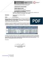 Memo 0001-2021 Precisiones A Los TDR