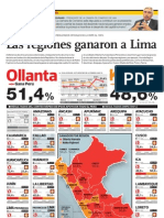 Resultados Presidenciales Peru 2011