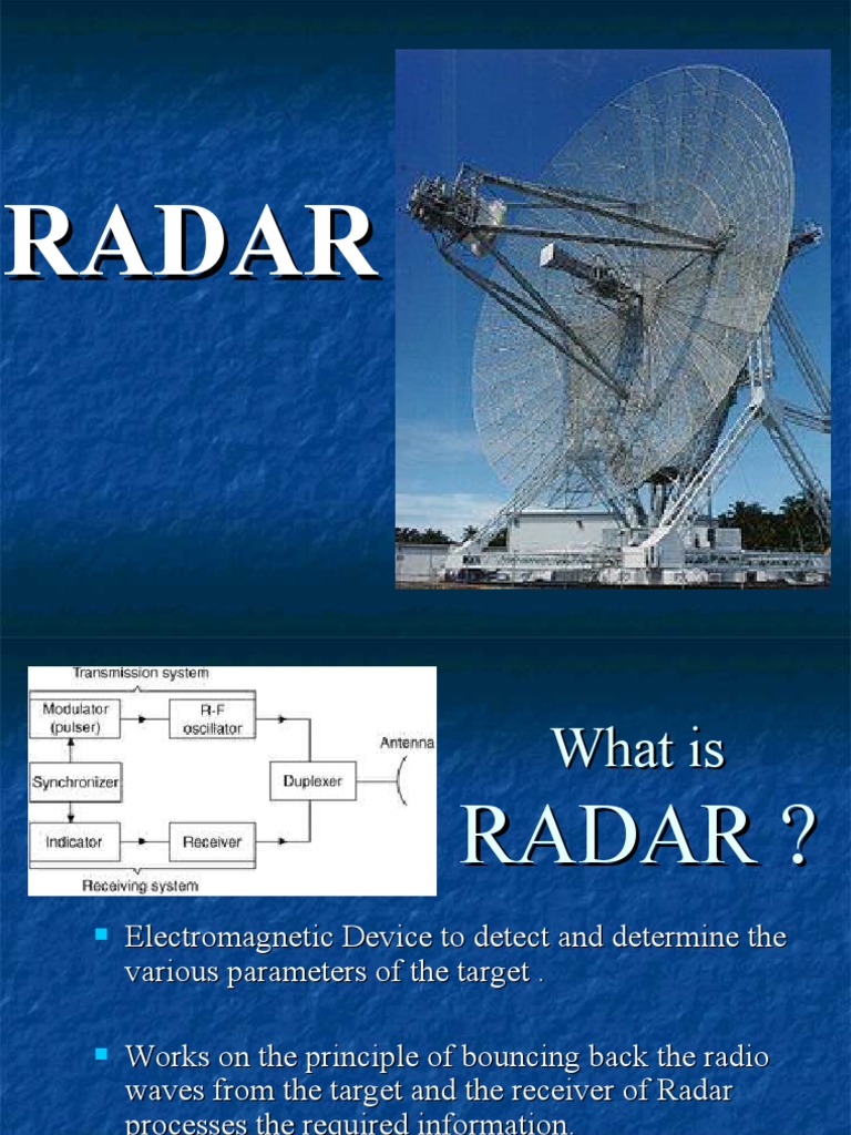 Understanding Radar A Comprehensive Overview of How Radar Works, Its(05)