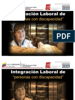 integración laboral de personas con discapacidad ZET.