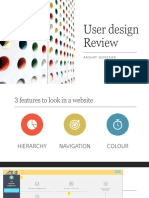 User Design Review: Akshat Govekar