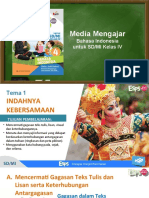 Media Mengajar B. Indonesia Tema 1