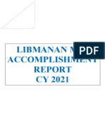 Annual Accomplishment Report 2021 (Jan-Dec 2021)