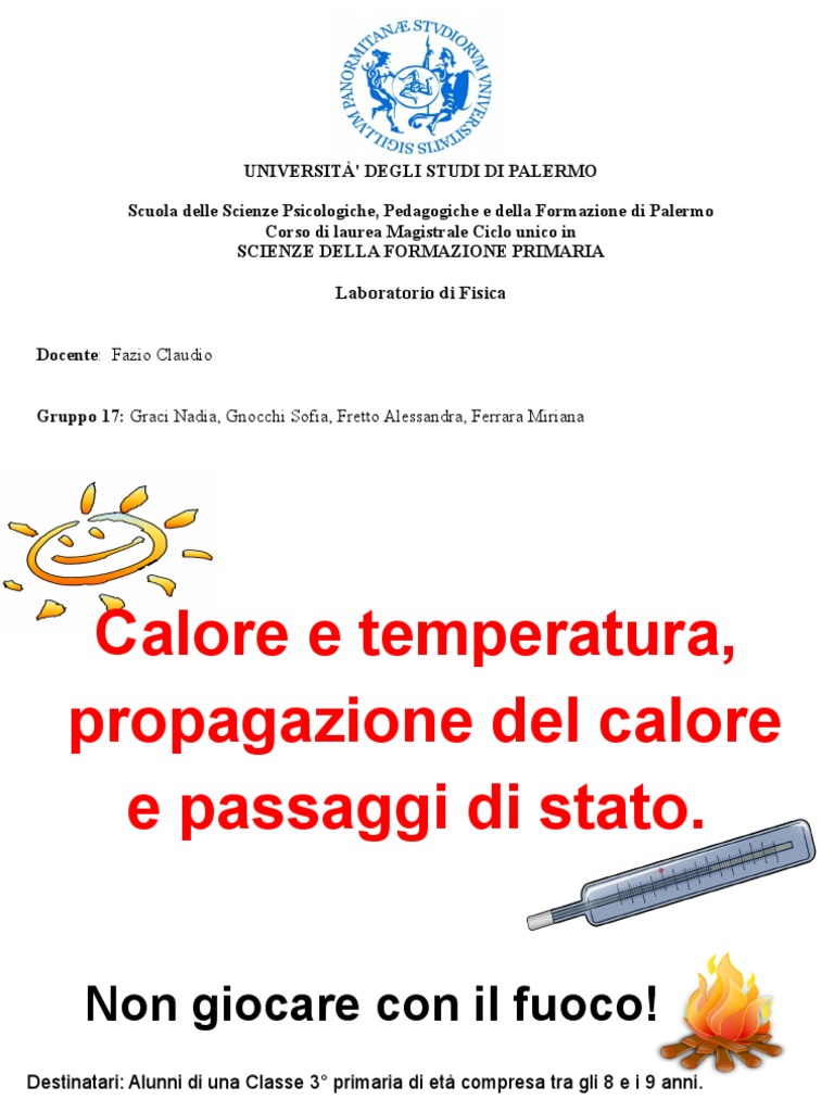 Calore e Temperatura | PDF