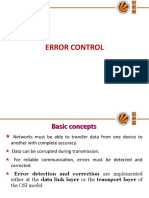 Error Control 2