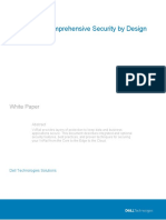 Dell Vxrail: Comprehensive Security by Design: White Paper