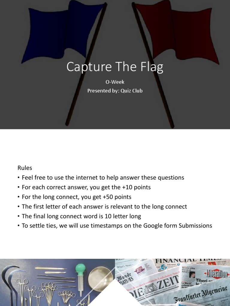 Green Flag Capture The Flag Rules | PDF | Finance & Money Management ...