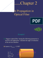Light Propagation in Optical Fiber