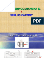 Hukum Termodinamika II Dan Siklus Carnot