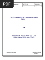 On-Site Emergency Plan Guidelines | PDF | Emergency | Emergency Management