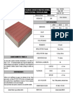 Loseta Táctil Guía para Piso 40x40x6 A56