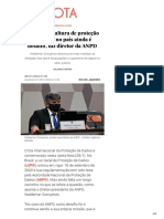 2022-01-28 - JOTA - Entrevista Com Waldemar Gonçalves - 'Fomentar Cultura de Proteção de Dados No País Ainda É Desafio', Diz Diretor Da ANPD