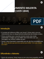 O movimento milerita (1839-1844