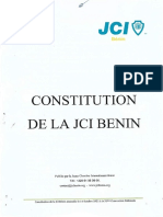 Constitution Jci Benin Amendee Octobre 2021