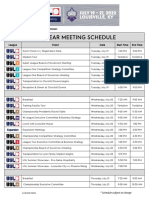 2022 Mid-Year Meeting - Schedule 