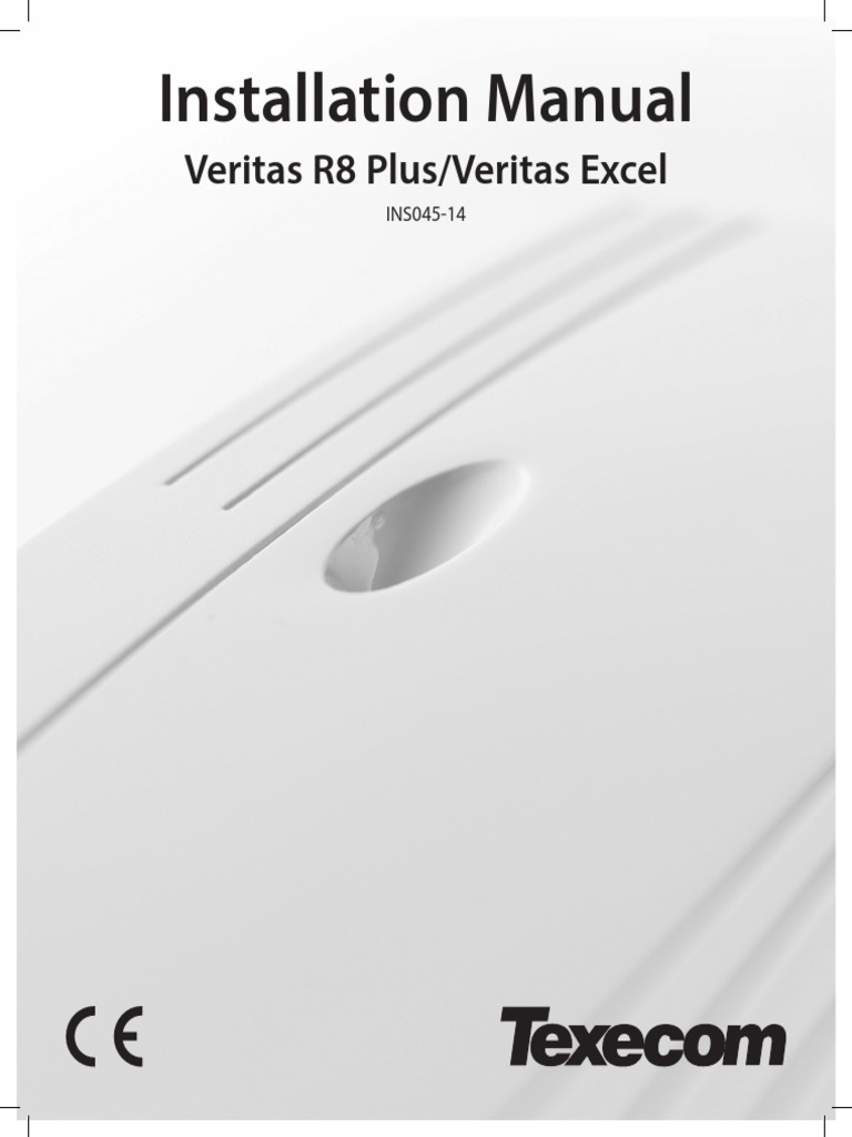 Installation Manual: Veritas R8 Plus/Veritas Excel | PDF | Mains ...