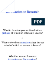 1-Introduction To Research-1