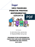 Buku Panduan Praktik Keperawatan Gerontik Tahun 2022