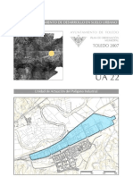 Ua.22.Poligono Industrial.Plan de ordenación municipal de Toledo. Páginas del Polígono