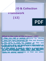 File I/O & Collection Framework