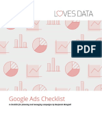 Google Ads Checklist