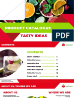 Product Catalogue: Tasty Ideas
