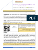 Determination of Hazard State of Non-Communicable Diseases Using Semi-Markov Model