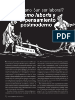 Homo Laboris en El Pensamiento Postmoderno